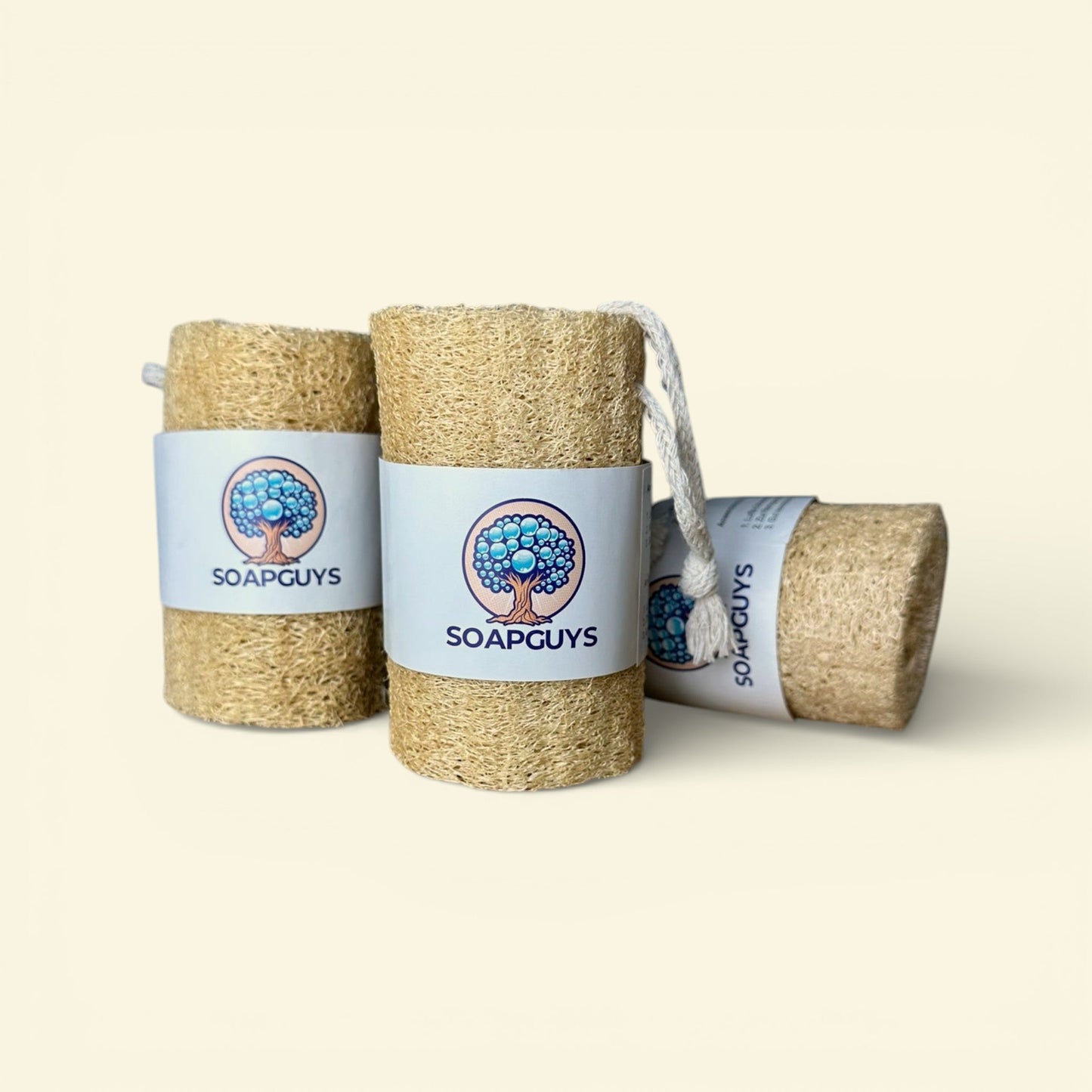 Luffa-Schwamm aus Naturfaser für effektives Körperpeeling und Durchblutung