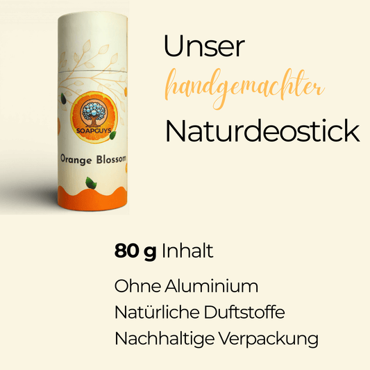 Langanhaltender Orange Blossom Deoroller aus natürlicher Naturkosmetik
