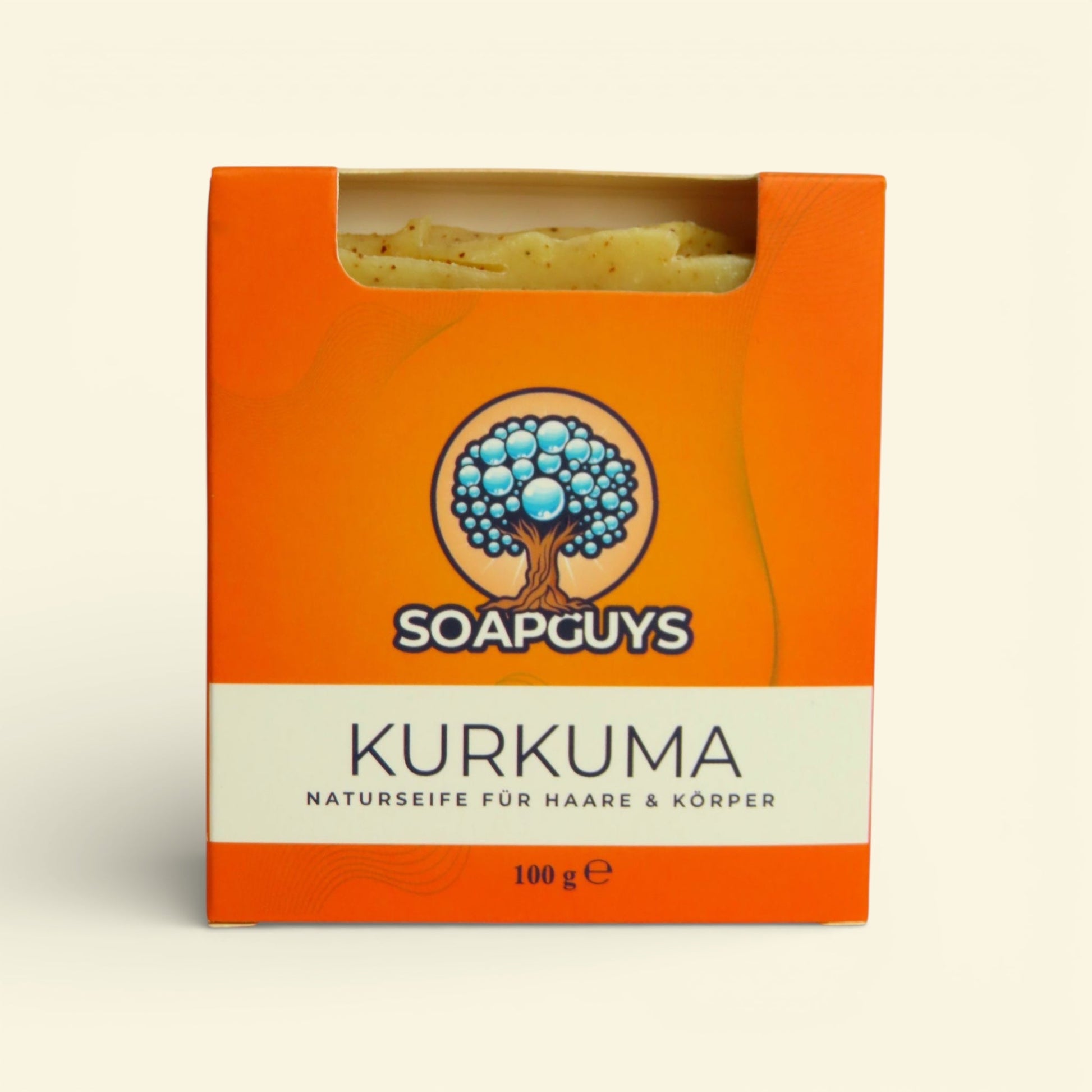 Kurkuma Naturseife mit entzündungshemmenden Eigenschaften für gleichmäßigen Hautton
