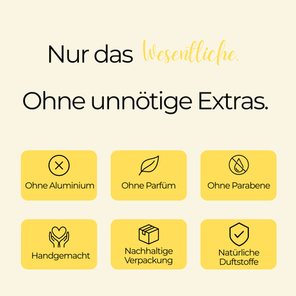Lemon Breeze Deoroller mit Mandelöl und Zinkoxid für frischen Schutz