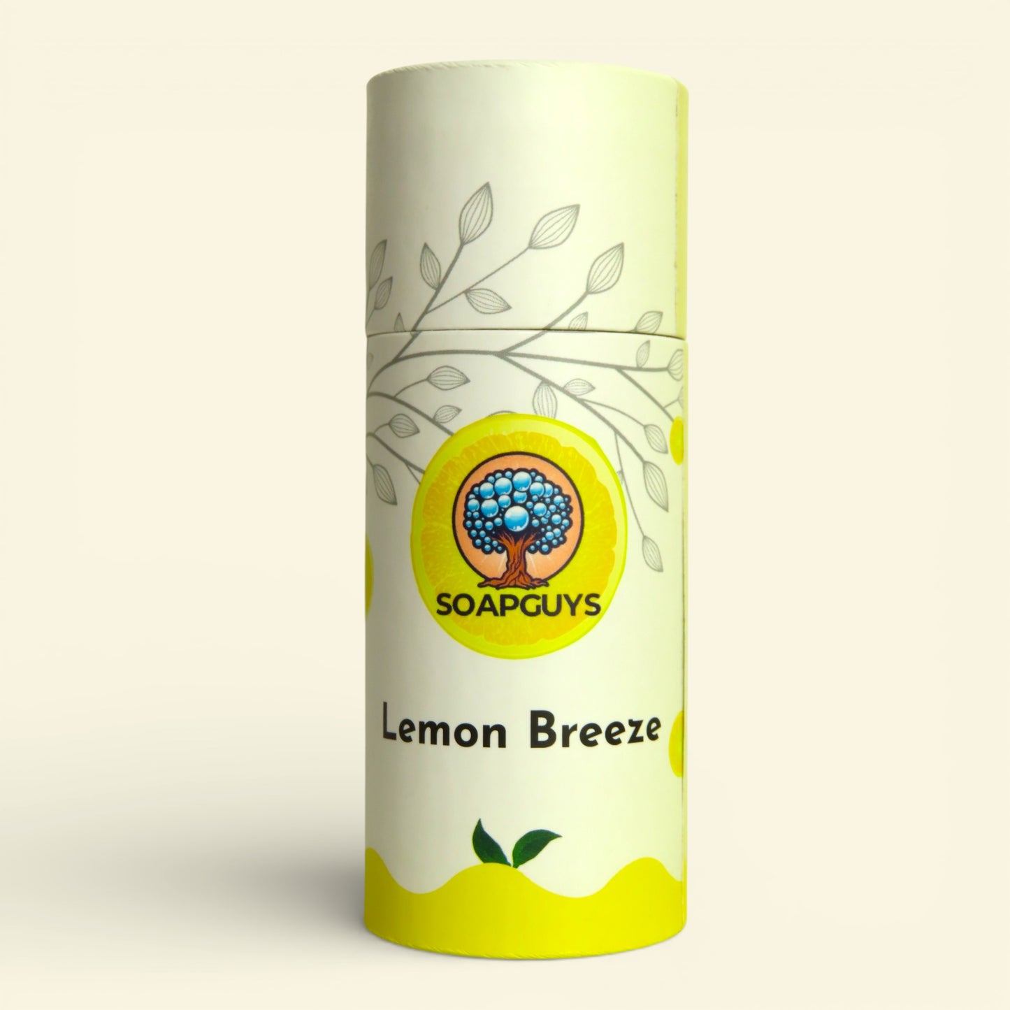 Erfrischender Lemon Breeze Deoroller mit Zitronenöl und Lemongras ohne Aluminium