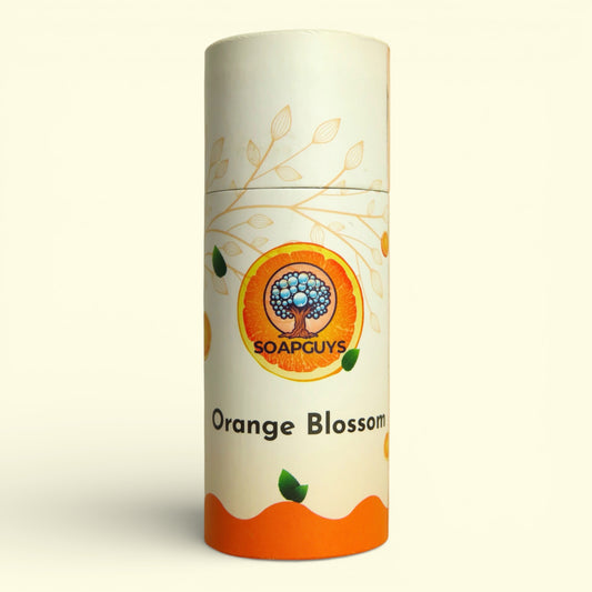 Fruchtiger Orange Blossom Deoroller mit Süßorangenöl und Sheabutter ohne Aluminium