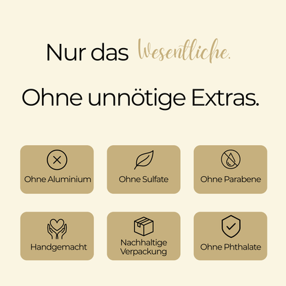 Sheabutter Naturseife mit Rizinusöl und Sonnenblumenöl